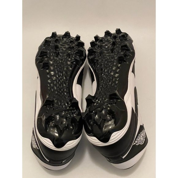 Nike Air Jordan 1 Mid TD Panda Football Cleats FJ6805-100 Men’s